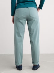 Seasalt Cornwall Blue Petite Waterdance Trousers - Image 3 of 5
