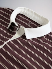 The Set 2 Pack Stripe and Navy Rugby Top Stripe - Image 10 of 10