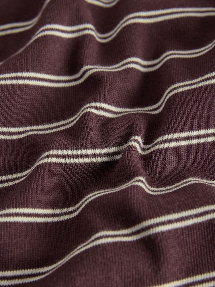 The Set 2 Pack Stripe and Navy Rugby Top Stripe - Image 6 of 6