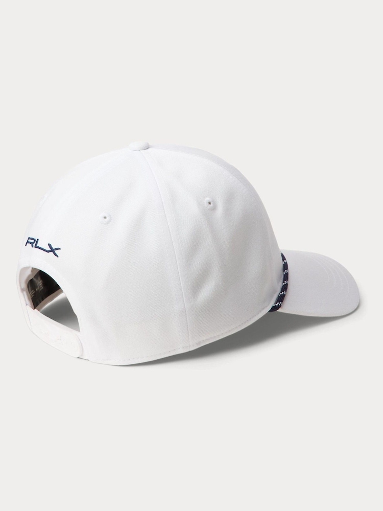 Ralph Lauren White RLX Bear Cap - Image 2 of 3