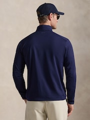 Ralph Lauren Blue RLX M1 Quarter Zip Top - Image 3 of 5