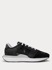Polo Ralph Lauren Black Train 89 Trainers - Image 1 of 5