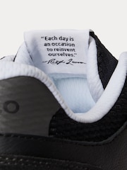 Polo Ralph Lauren Black Train 89 Trainers - Image 5 of 5