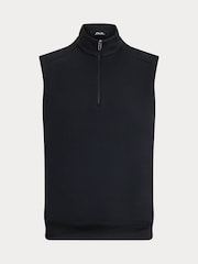 Ralph Lauren Black RLX Knit Half Zip Gillet - Image 5 of 5