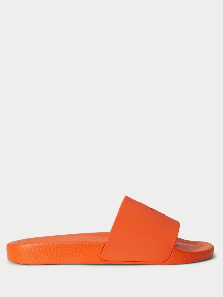 Polo Ralph Lauren Orange Polo Sliders - Image 1 of 4