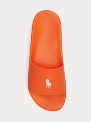 Polo Ralph Lauren Orange Polo Sliders - Image 4 of 4