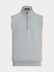 Ralph Lauren Grey RLX Knit Half Zip Gillet - Image 1 of 1