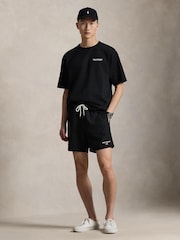 Polo Ralph Lauren Black Polo Sport Woven Trunk Swim Shorts - Image 2 of 4