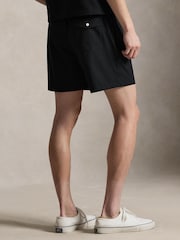 Polo Ralph Lauren Black Polo Sport Woven Trunk Swim Shorts - Image 3 of 4