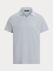 Ralph Lauren Grey Rlx Performance Pique Polo Shirt - Image 1 of 1