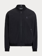 Ralph Lauren Black RLX Woven Bomber Black Jacket - Image 1 of 5