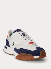 Polo Ralph Lauren Chalk White Eldridge Trainers - Image 2 of 3