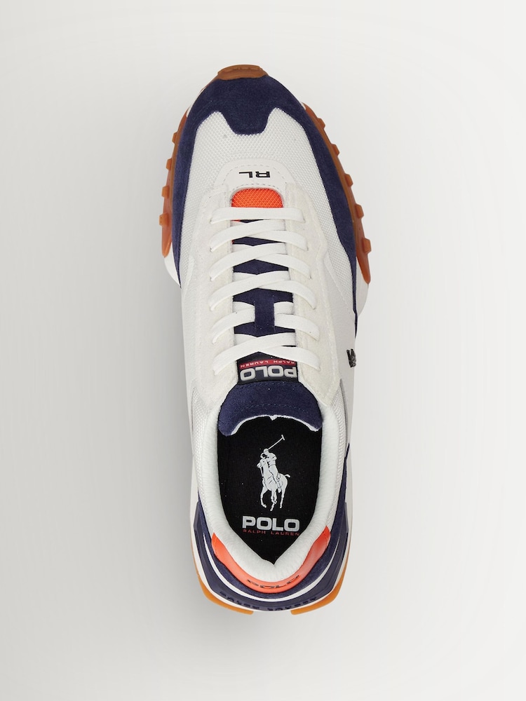 Blanc/Bleu - Baskets Polo Ralph Lauren Eldridge - Image 4 de 4 Blanc/Bleu - Baskets Polo Ralph Lauren Eldridge - Image 4 de 4