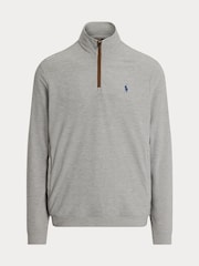 Harmaa - Ralph Lauren Rlx Movement -neulepusero vetoketjulla - Kuva 1 / 1