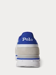 Polo Ralph Lauren White Varick Trainers - Image 3 of 4