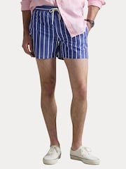 Polo Ralph Lauren Blue Stripe Traveler Swim Shorts - Image 2 of 7