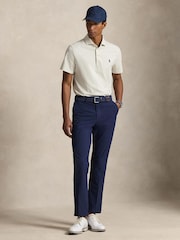 Ralph Lauren White Rlx Energy Lisle Polo Shirt - Image 3 of 6