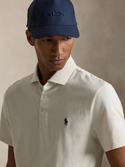 Ralph Lauren White Rlx Energy Lisle Polo Shirt - Image 5 of 6