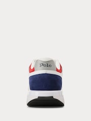 Polo Ralph Lauren White Train 89 Trainers - Image 3 of 5