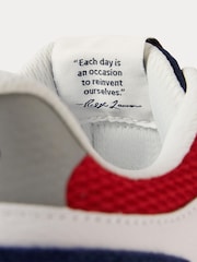 Polo Ralph Lauren White Train 89 Trainers - Image 4 of 5