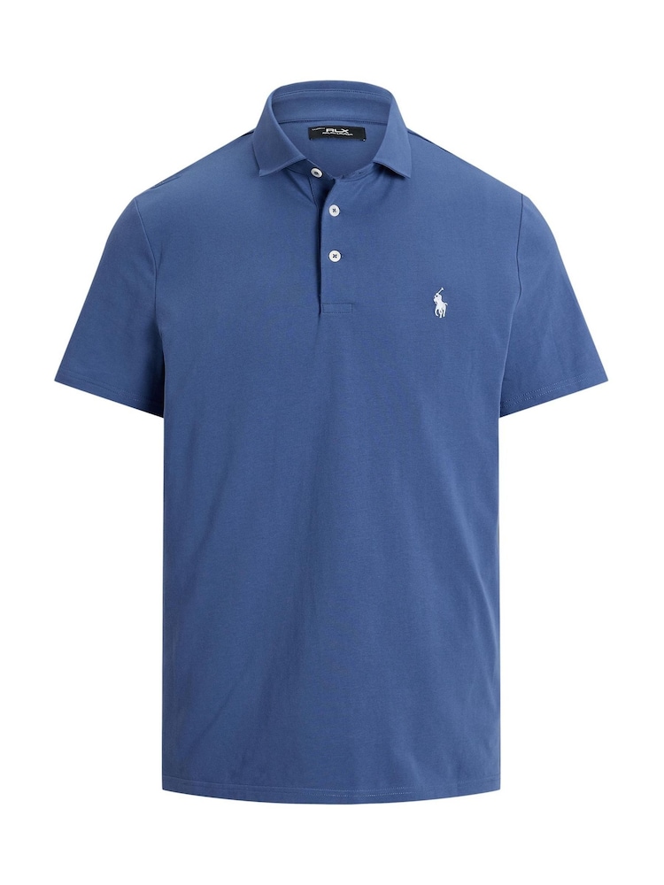 Ralph Lauren Blue Rlx Energy Lisle Polo Shirt - Image 1 of 1