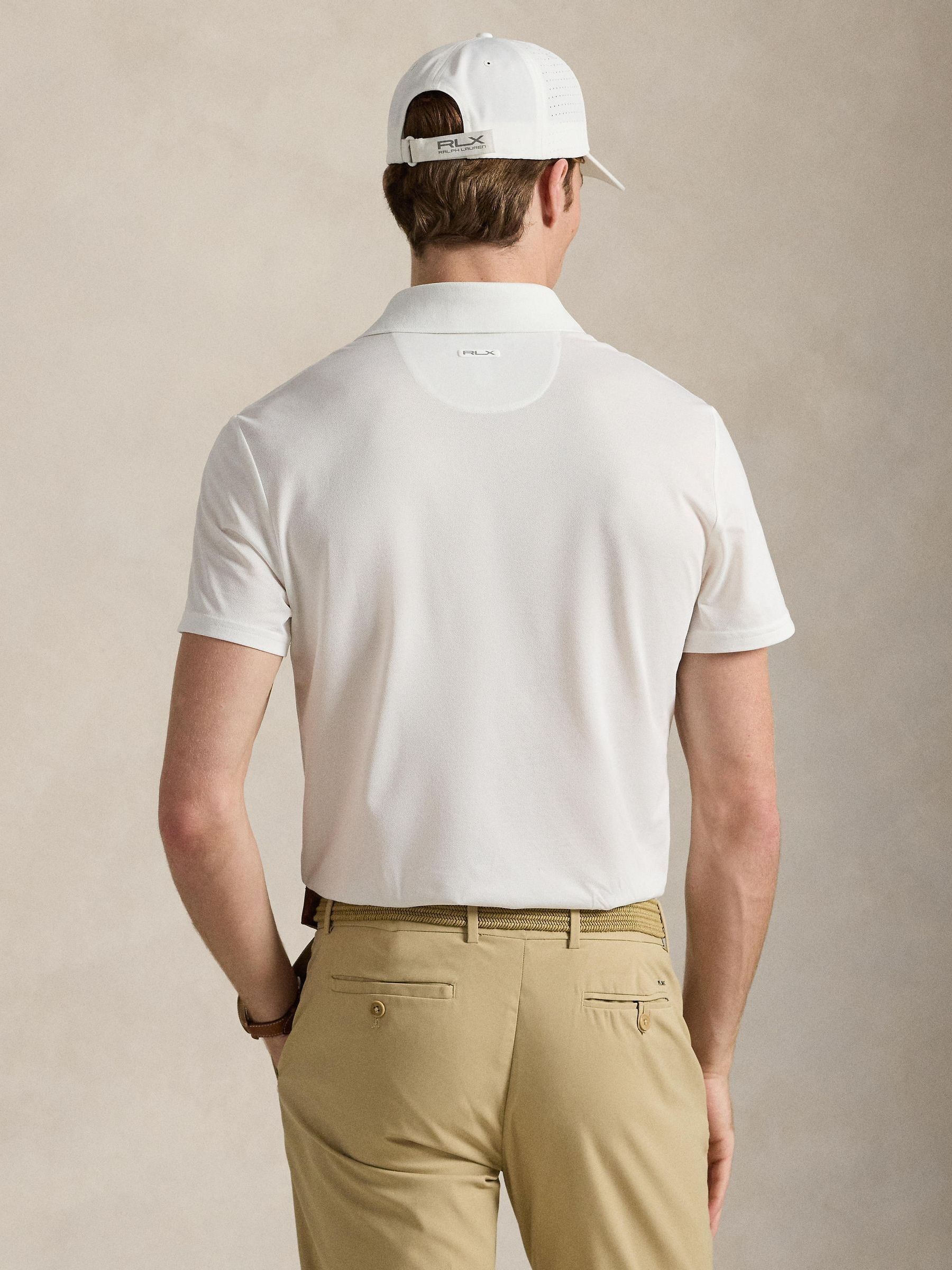 Buy Ralph Lauren White Tour Pique Polo Shirt from Next Ireland