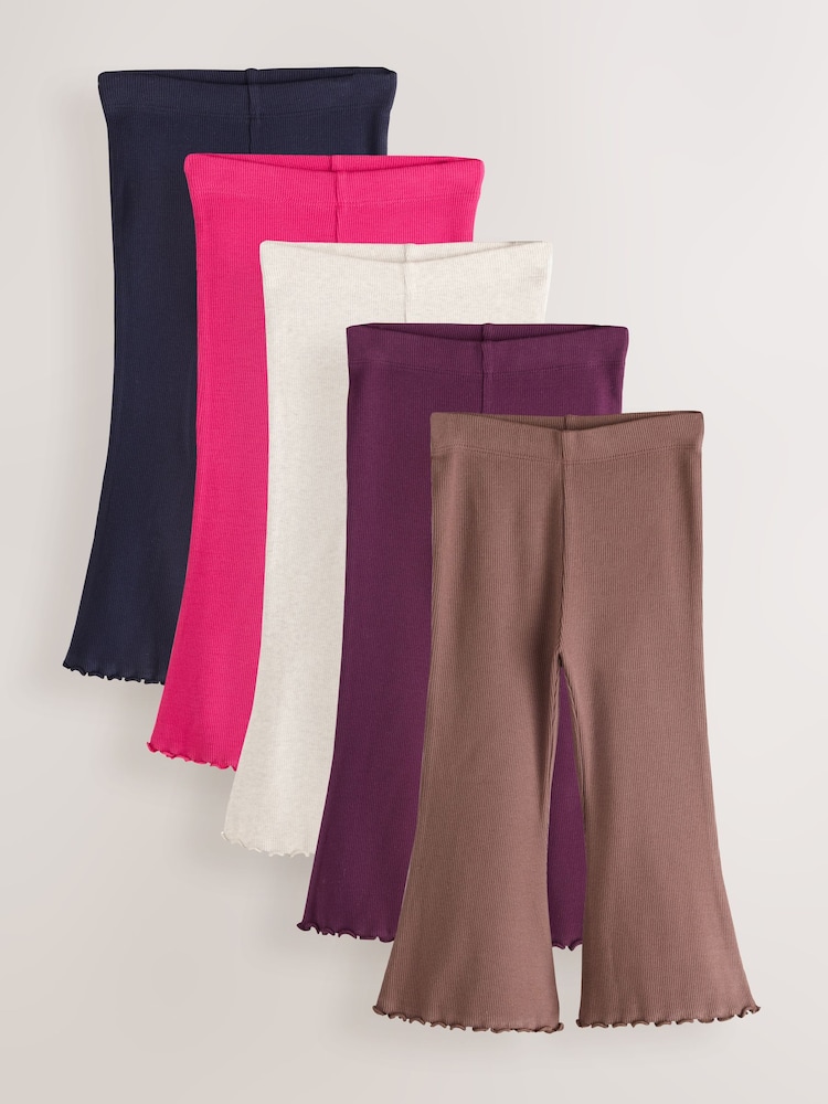 Berry Rød - Ribbestrikkede Flare Leggings 5 Pakke (1 til327år) - Bilde 1 av 9 Berry Rød - Ribbestrikkede Flare Leggings 5 Pakke (1 til327år) - Bilde 1 av 9