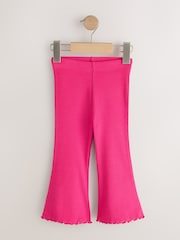 Berry Rød - Ribbestrikkede Flare Leggings 5 Pakke (1 til327år) - Bilde 4 av 9