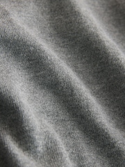 灰色╱綠色 - Soft Touch Cotton Rich Open Layer Cardigan - 圖片 7/7