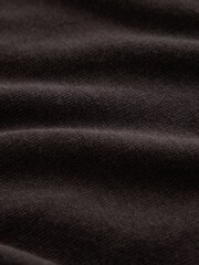 Chocolate Brown Soft Touch V-Neck Cotton Rich Jumper - Image 3 of 3
