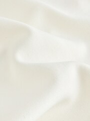 White Smart Knit Peplum Bandeau Top - Image 2 of 3