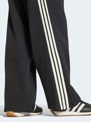 adidas Black 3-Stripes Wide Joggers - Image 5 of 6