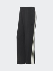 adidas Black 3-Stripes Wide Joggers - Image 6 of 6