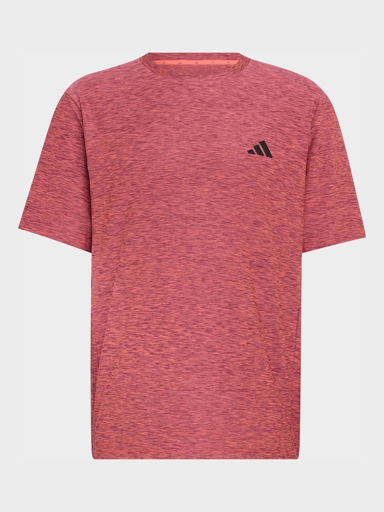 adidas Pink Workout Essentials Flex T-Shirt - Image 1 of 1 adidas Pink Workout Essentials Flex T-Shirt - Image 1 of 1
