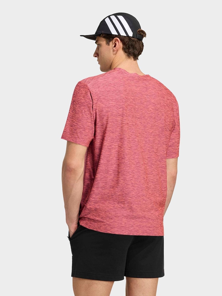 Розовый - Футболка adidas Workout Essentials Flex - Изображение 2 7