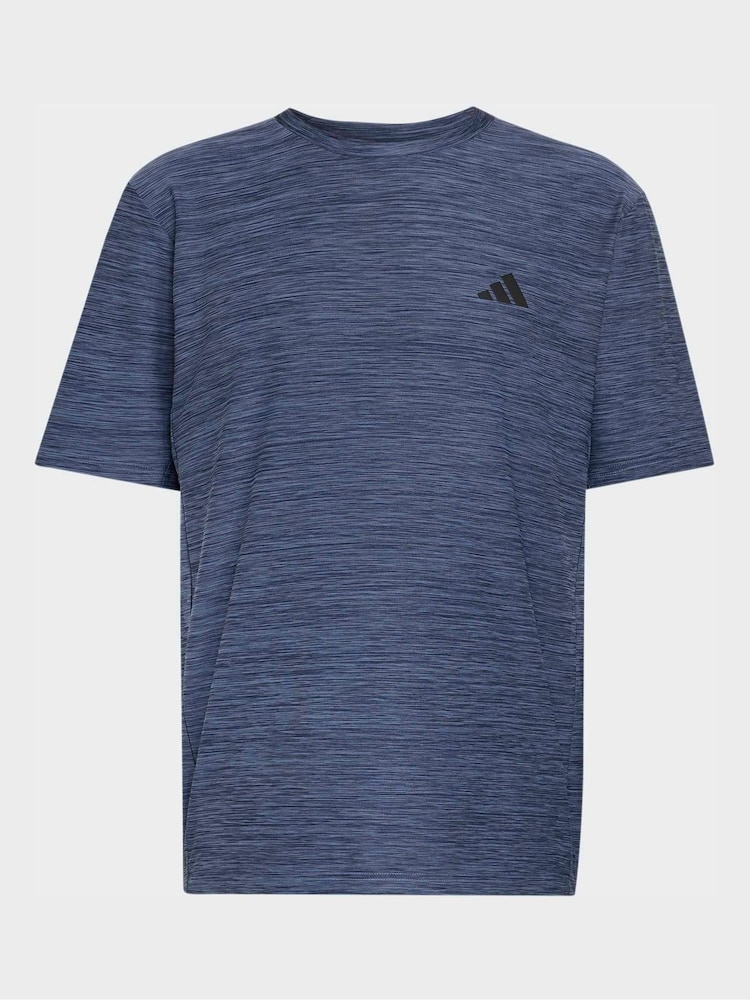 adidas Charcoal Workout Essentials Flex T-Shirt - Image 1 of 1 adidas Charcoal Workout Essentials Flex T-Shirt - Image 1 of 1