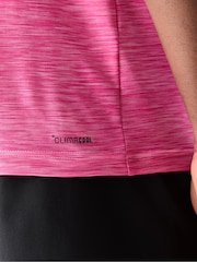 adidas Light Pink Workout Essentials Flex T-Shirt - Image 5 of 6
