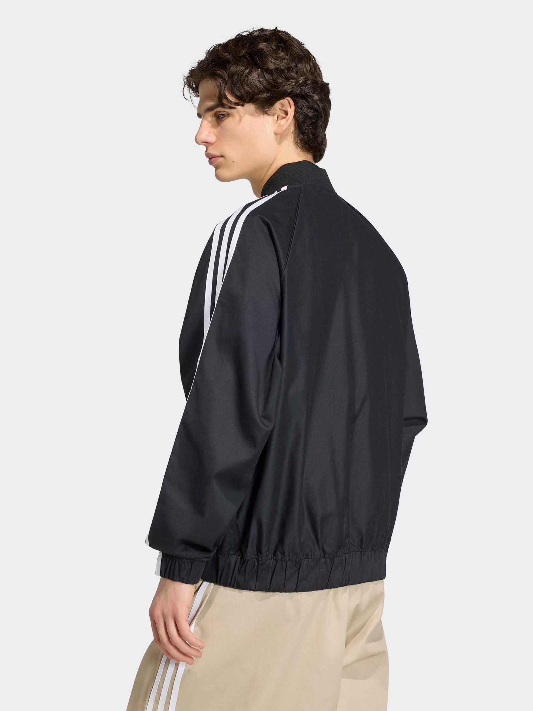 Buy adidas Originals Black SST Sweat Top from Next USA