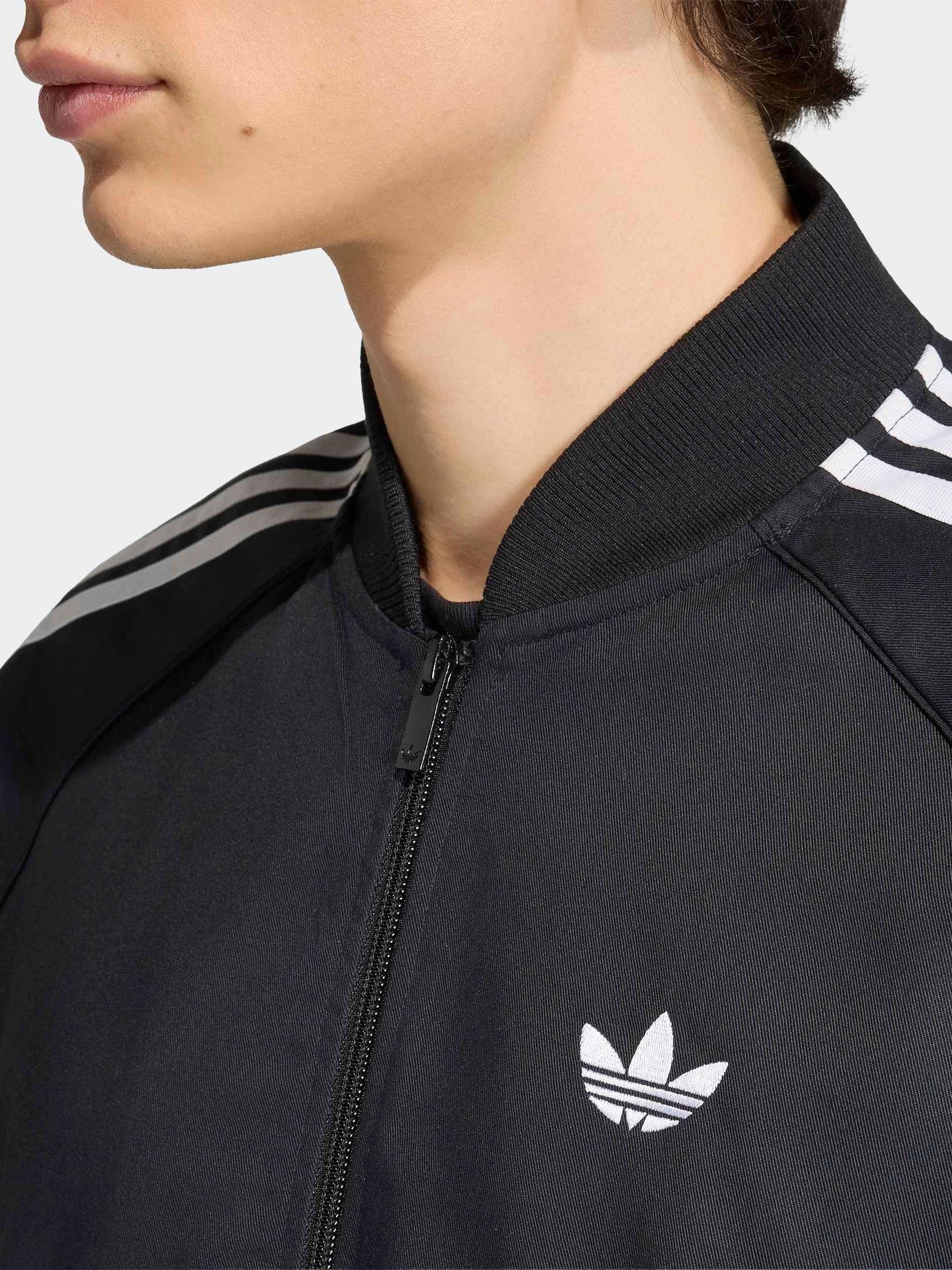 Buy adidas Originals Black SST Sweat Top from Next USA