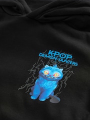 Black Derpy KPOP Demon Hunters Hoodie (6-16yrs) - Image 3 of 4