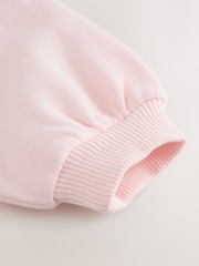 Light Pink Bao Buns - سويت شيرت ياقة بحافة مستديرة (3 أشهر- 7 سنوات) - صورة 5 من 6