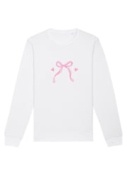 Personalised Bow Sweatshirt by Koko Blossom - Image 2 of 2