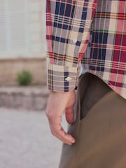 Red Madras - Մադրասի վանդակավոր երկար թևքով վերնաշապիկ - Պատկեր 4 8-ից