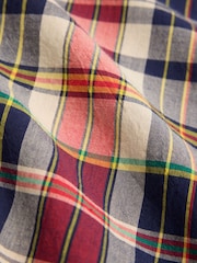 Red Madras - Մադրասի վանդակավոր երկար թևքով վերնաշապիկ - Պատկեր 7 8-ից