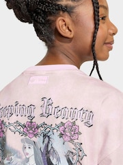 adidas Originals Pink Sleeping Beauty T-Shirt - Image 5 of 7