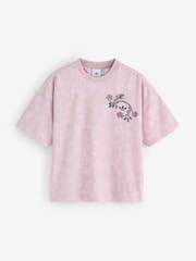 adidas Originals Pink Sleeping Beauty T-Shirt - Image 6 of 7