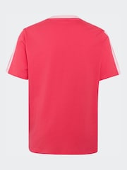 Rouge clair - T-shirt adidas Essentials pour enfants - Image 2 sur 5