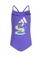 adidas Purple Swimsuit - Image 1 of 5