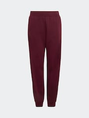 Burgundy Red - adidas Satin Tracksuit - Larawan 4 ng 4