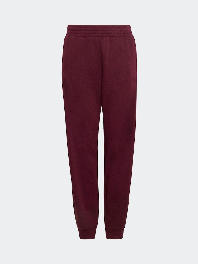 Burgundy Red - adidas Satin Tracksuit - Larawan 4 ng 4